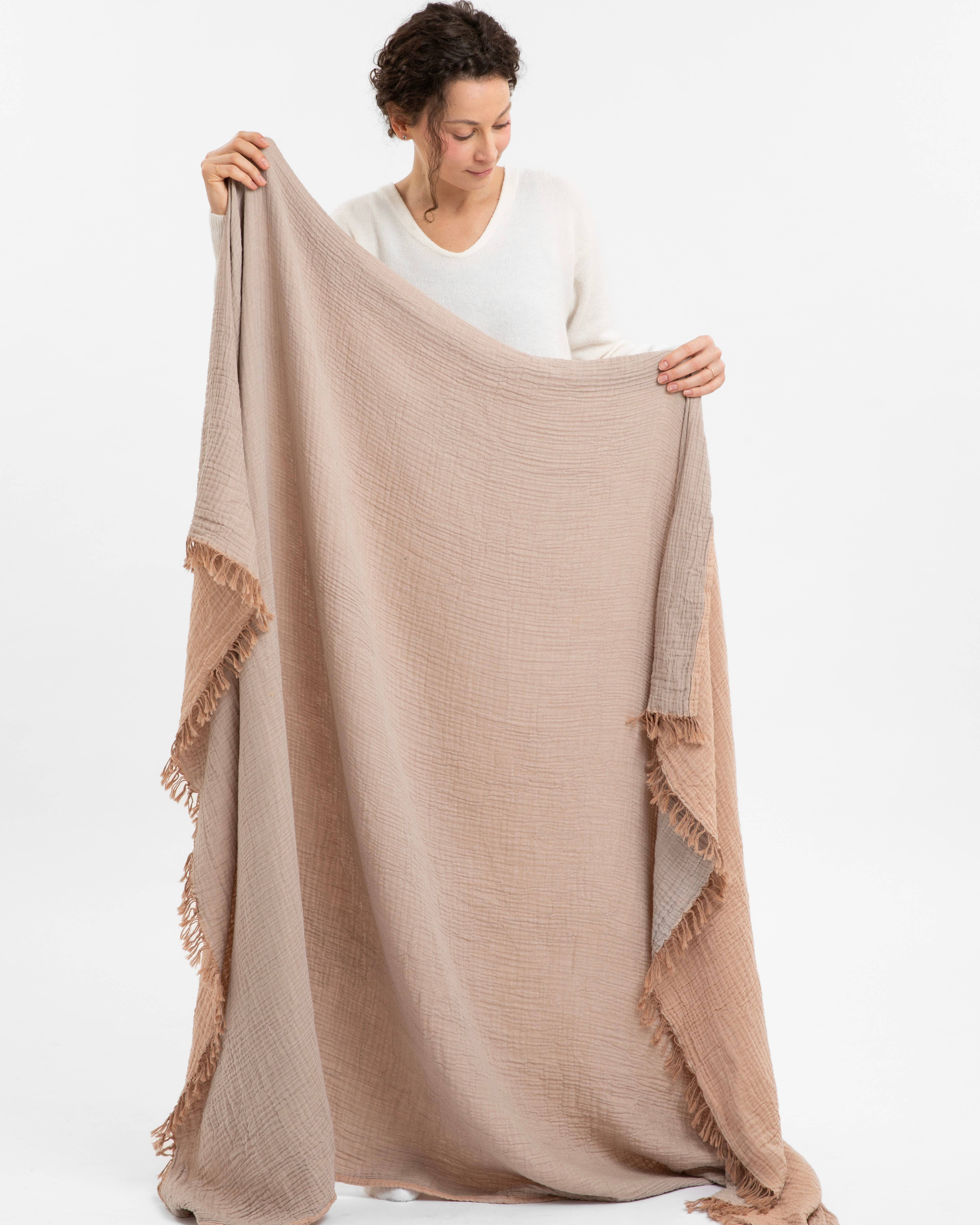 Woven Stories - Wholesale Throw Blanket - Cocoon Cotton Reversible Throw Blanket30