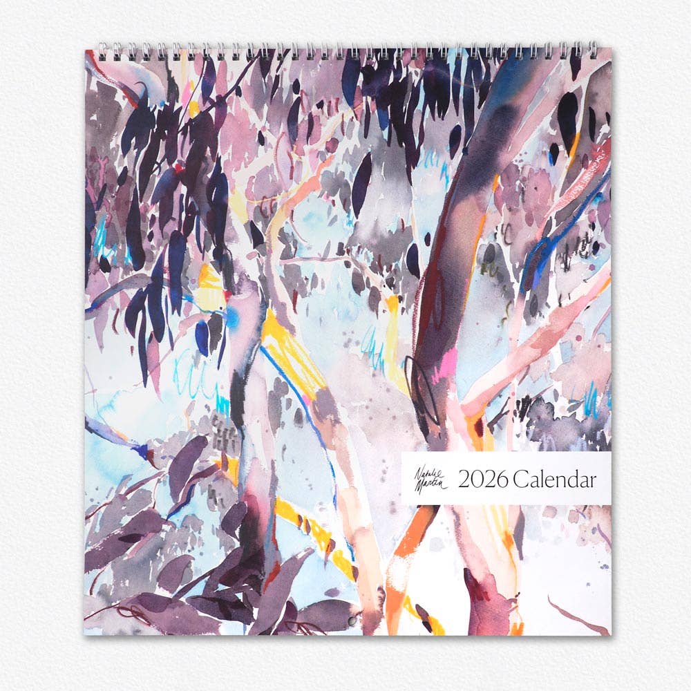 Natalie Martin | Australian Watercolour Artist - Wholesale Calendar - 'The Ties That Bind' 2026 Calendar2