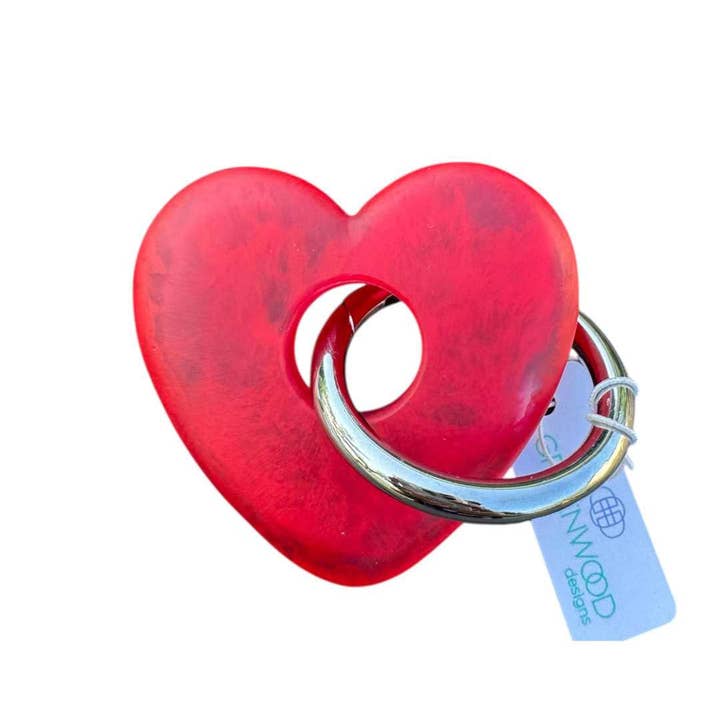 Greenwood Designs - Wholesale Keychain – Women's - Heart Resin Keyrings4