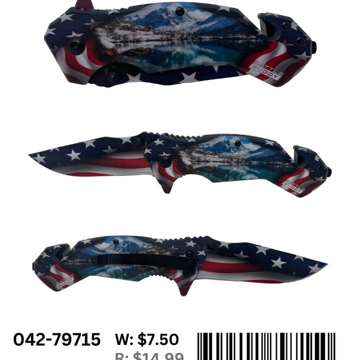 Smithco Distributing - Wholesale Pocket Knife/Holder - Battle Buddy Knives, Pocket Knife151
