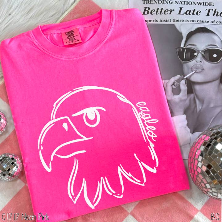 Eagles Doodle Mascot #BS8251 for wholesale by Bama Screens