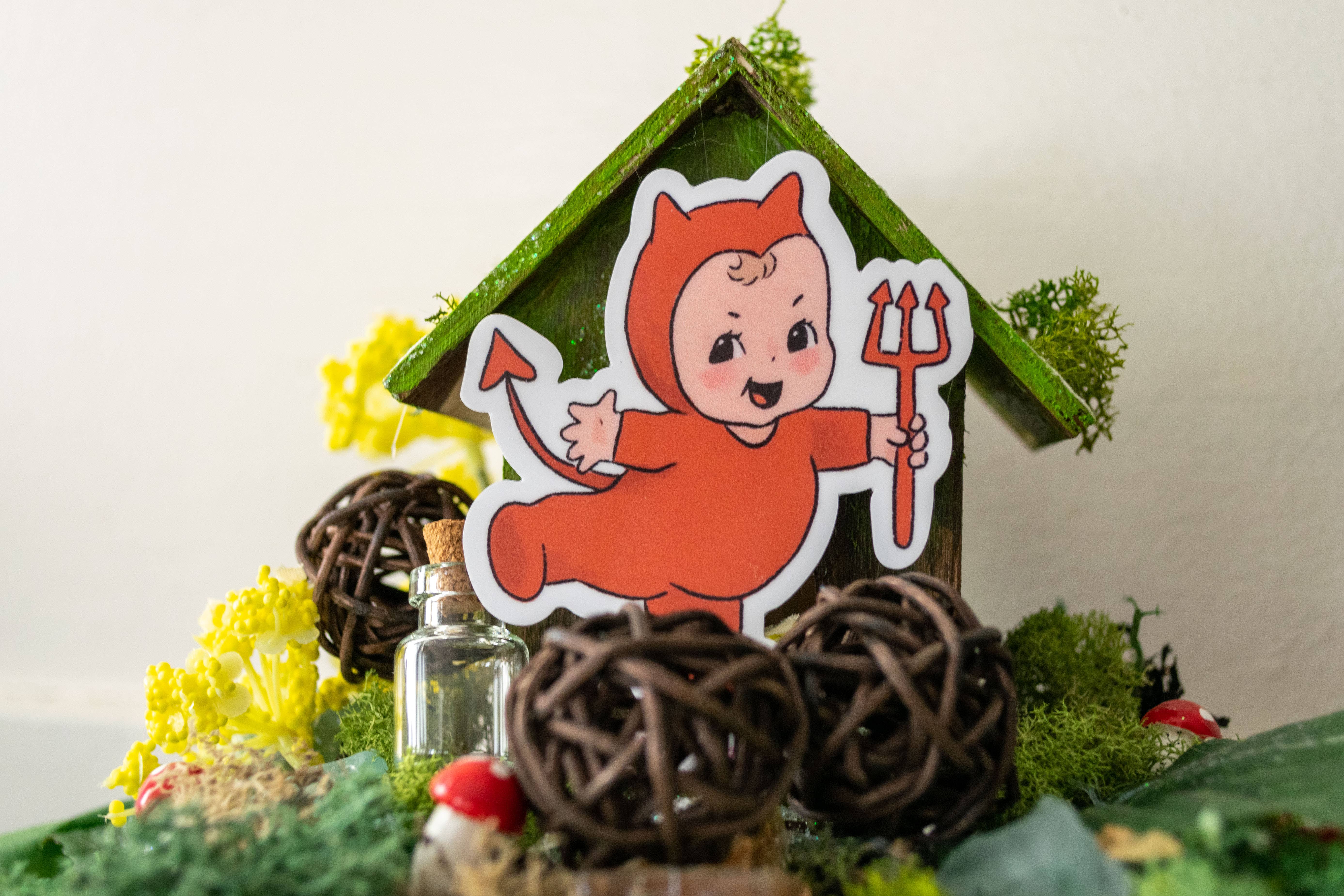 Art By Elowyn - Wholesale Sticker - Cupid Baby Sticker4