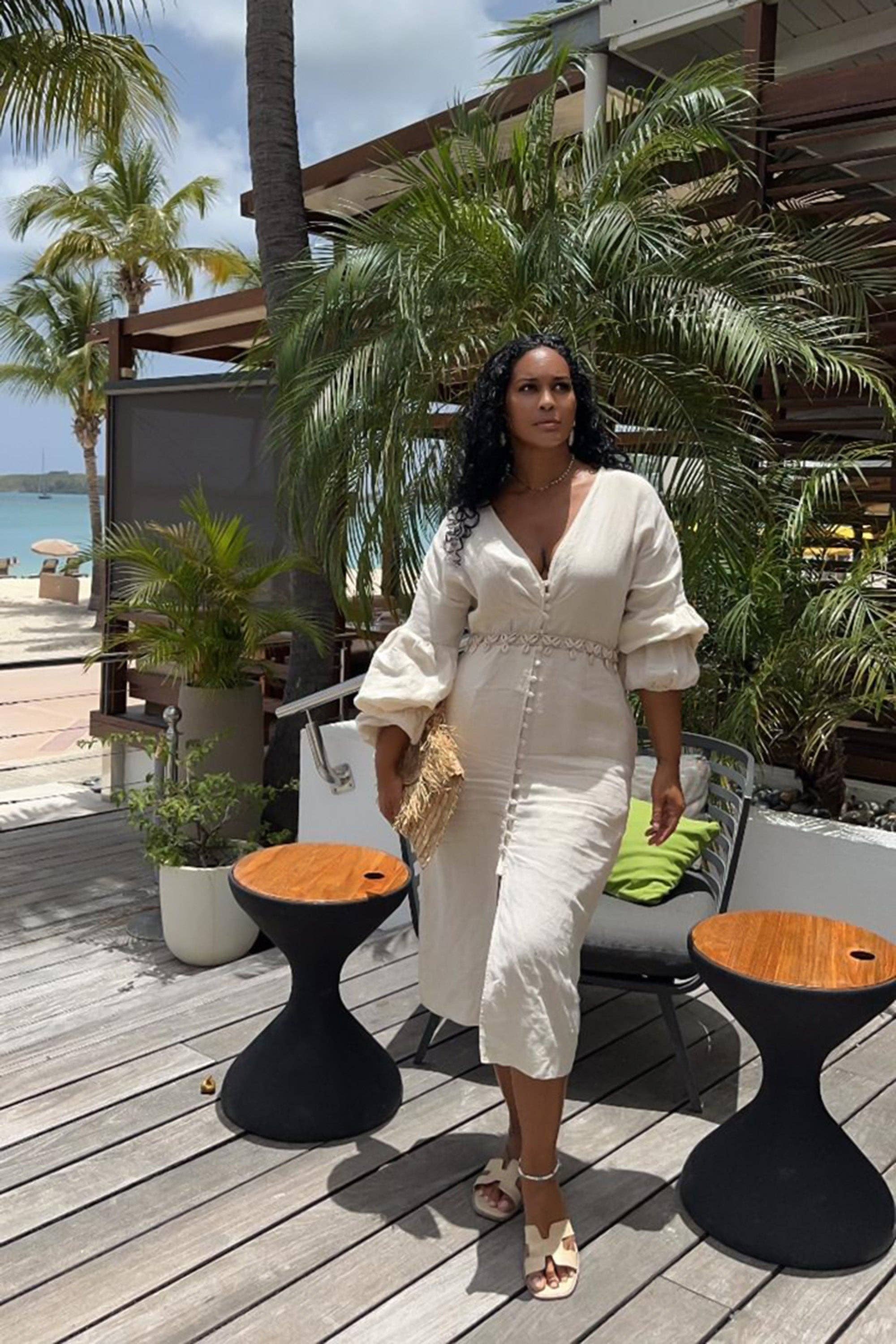 OCHIE - Wholesale Dress - Women's - San Souci Dress Linen8