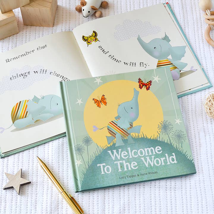 FROM YOU TO ME Gifts - Wholesale Baby & Toddler Book (0-2) - Welcome to the World | Newborn Gift Book | Baby Arrival Book1