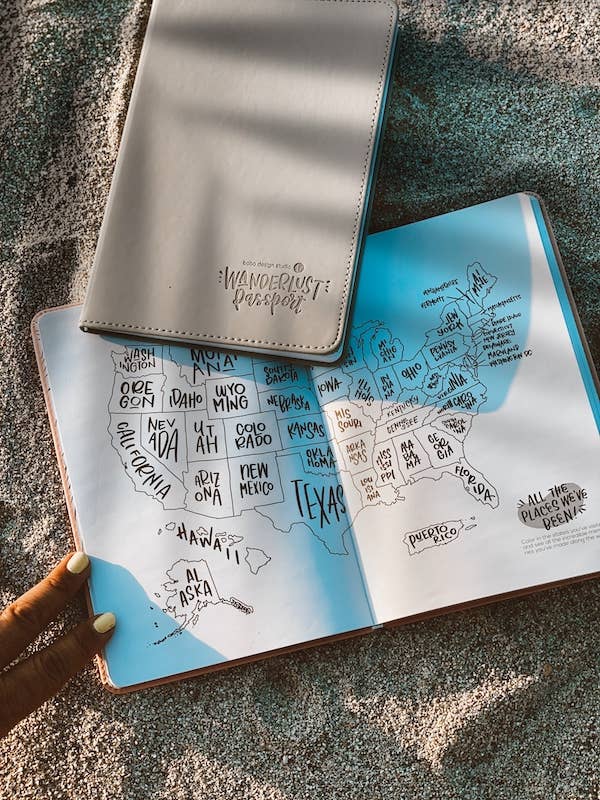 Bobo Design Studio - Wholesale Journal/Diary - Wanderlust Passport - Travel Journal6
