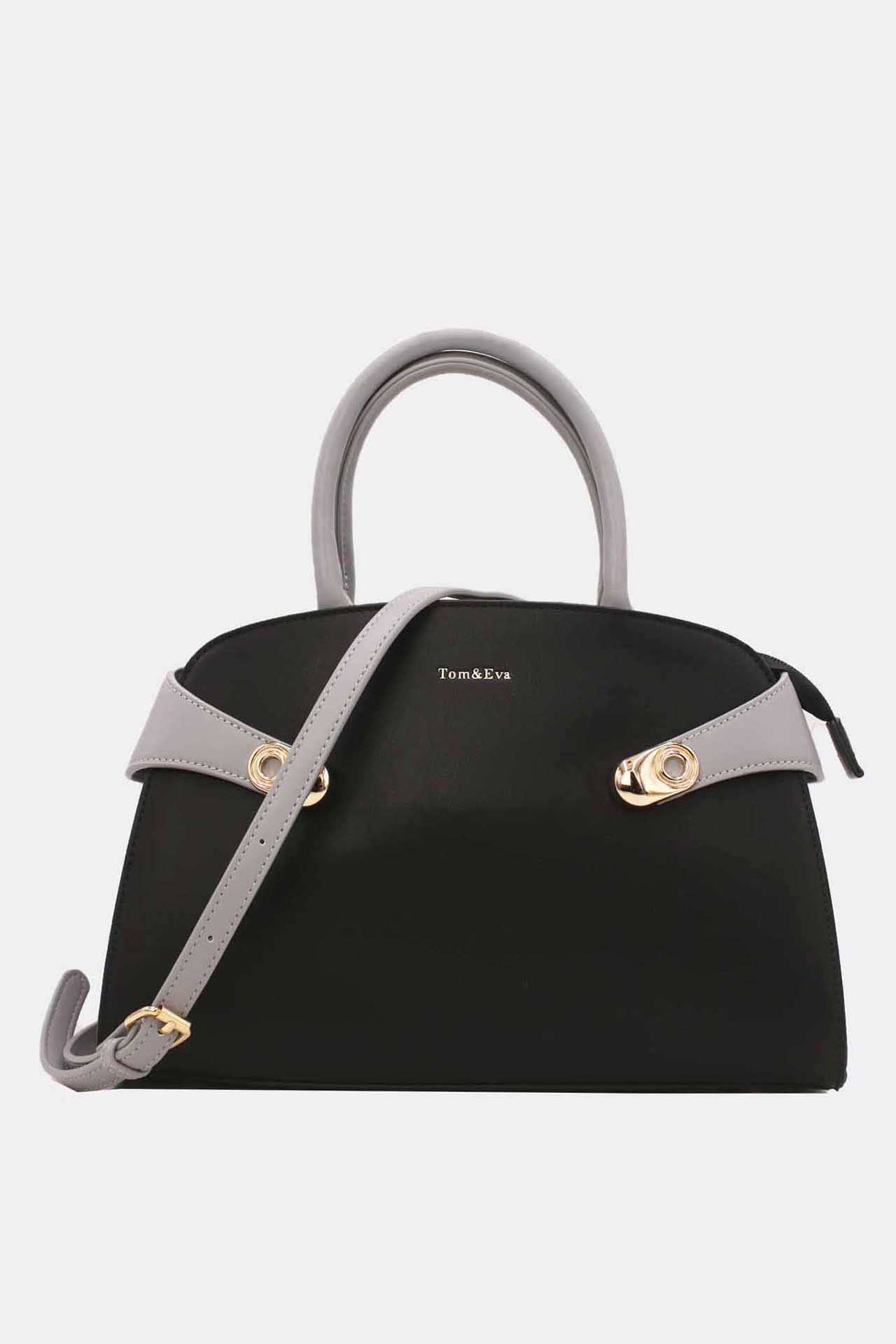 Tom&Eva (F.D.M diffusion) - Wholesale Top Handle Bag - Women's - Women's Bicolour Handbag 23B-58290