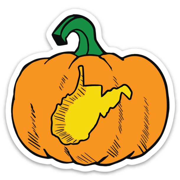 WV Pumpkin - Adhesivo para venta al por mayor de Loving WV
