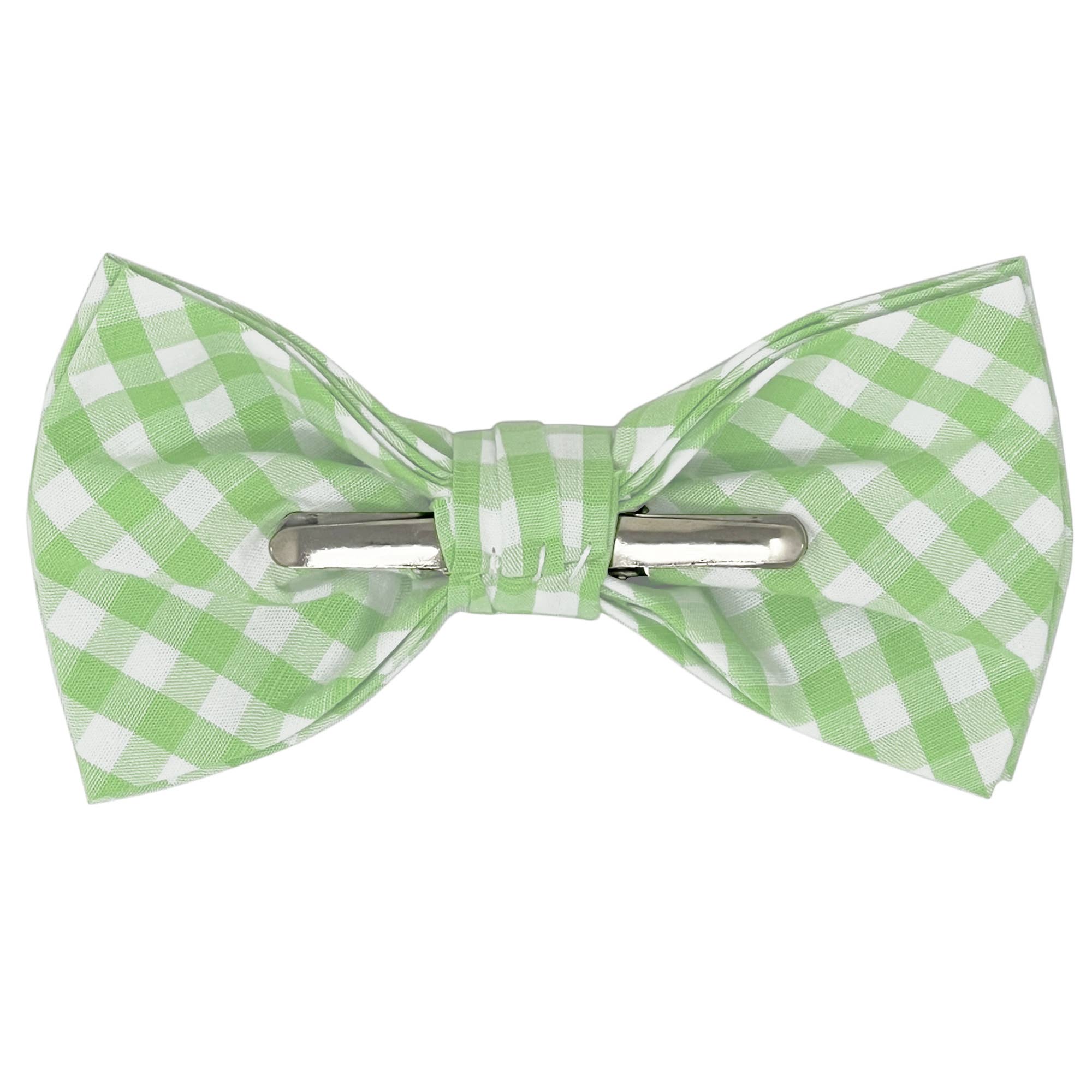 Jacob Alexander – wholesale Bow Tie - Men’s – Men's Gingham Checkered Bow Tie15