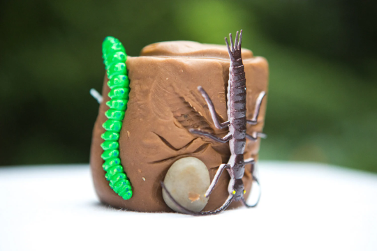 HAPPY DOUGH LUCKY - Vente Pâte ingénieuse/slime – enfant - Pâte à modeler Terre, Insectes et Boue Sensorielle2