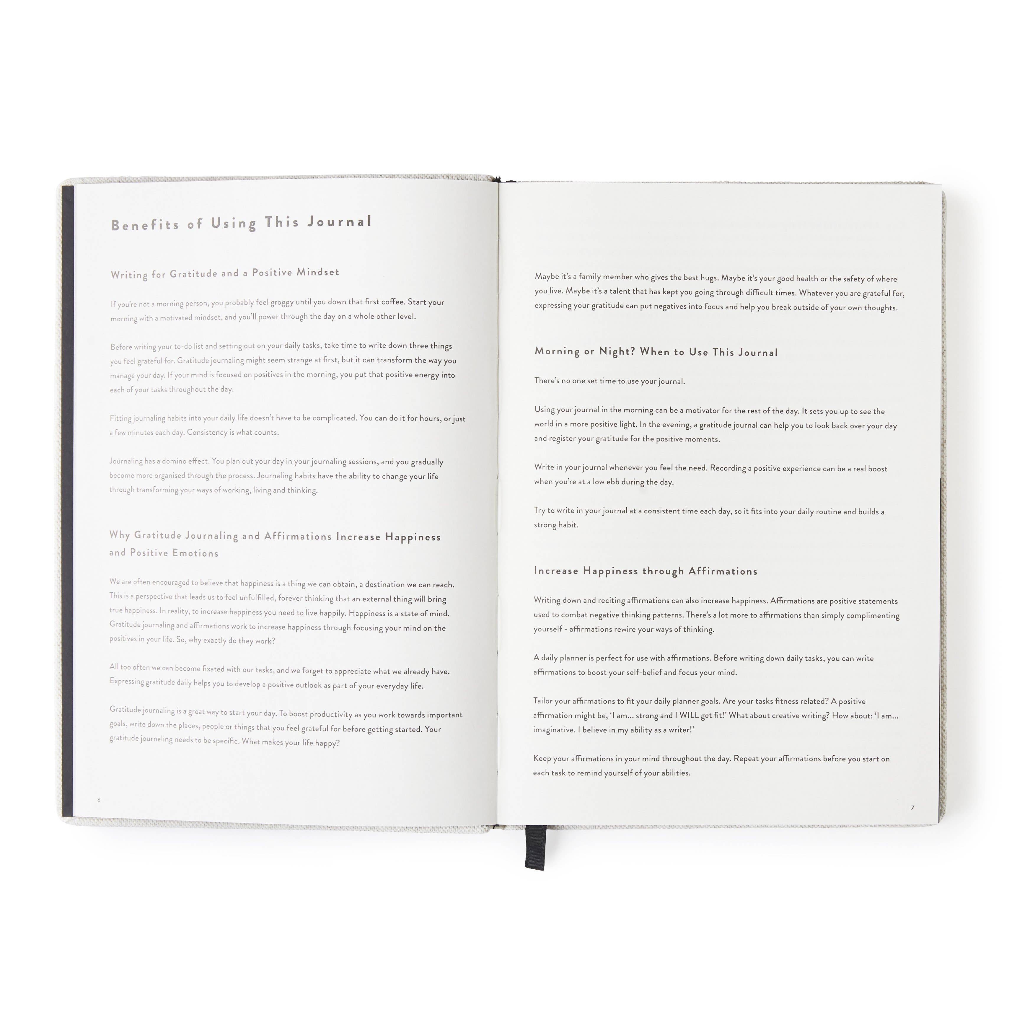 Mål Paper - Vente Journal intime - Journal Jour de Gratitude en Coton - Coffret Bien-être et Soins de Soi7