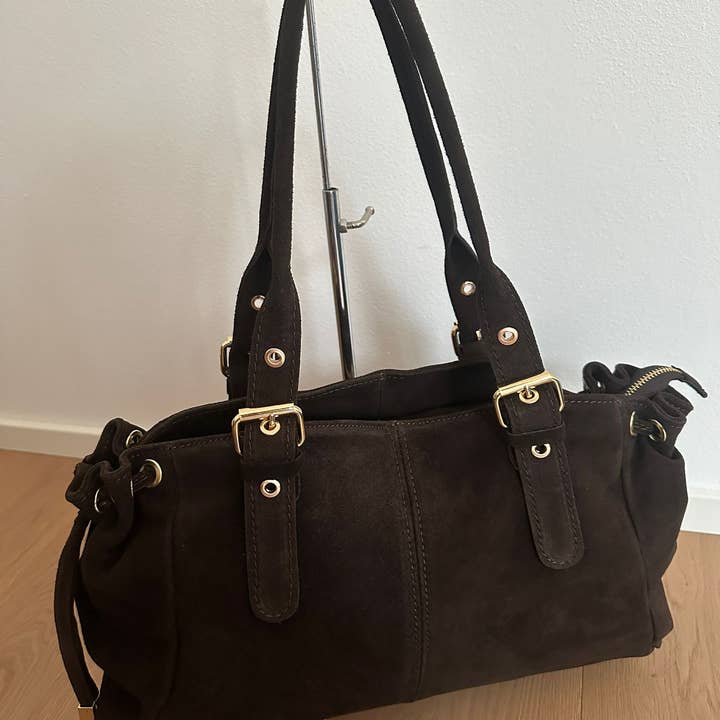 Zhade - Wholesale Shoulder Bag - Women's - ISABEL large - suede9