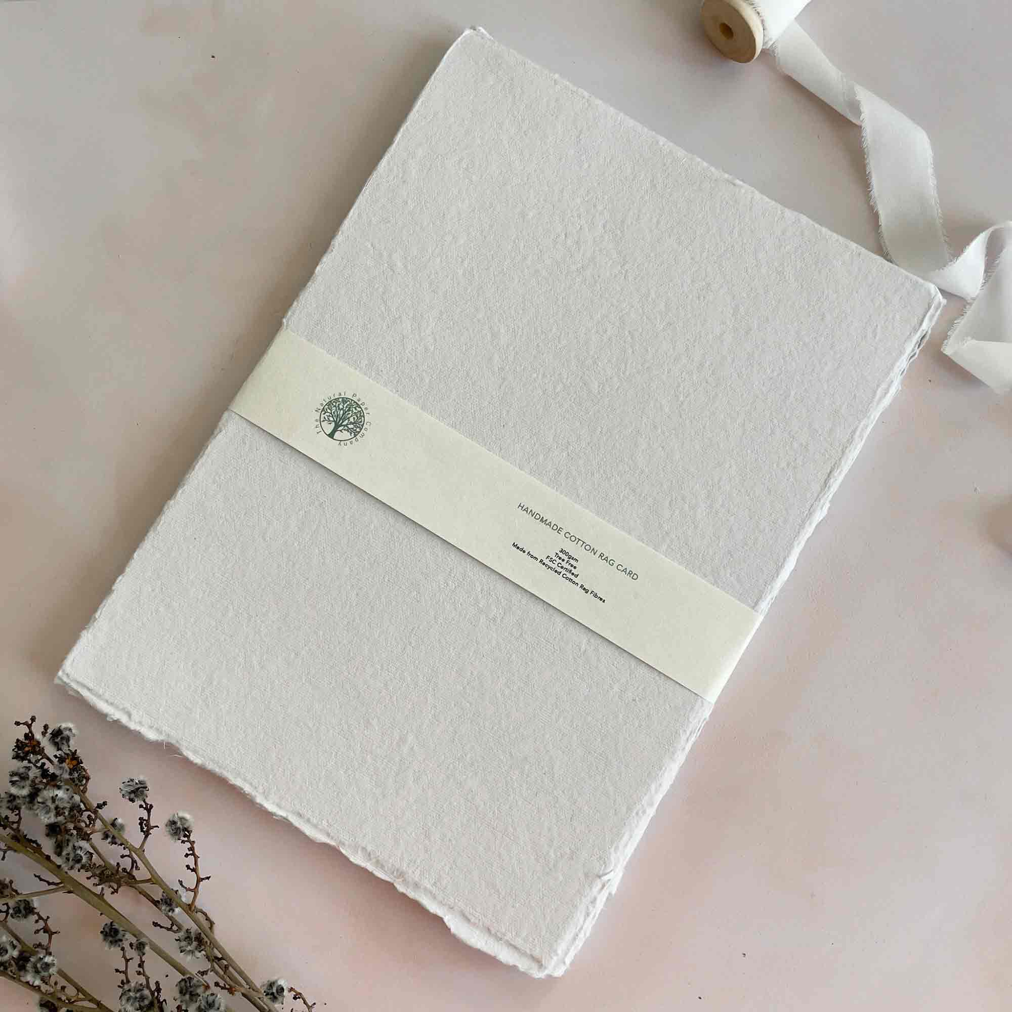 The Natural Paper Company – wholesale Stationery/notecard set – Whisper White Handmade Cotton Rag Paper, Card and Envelopes6