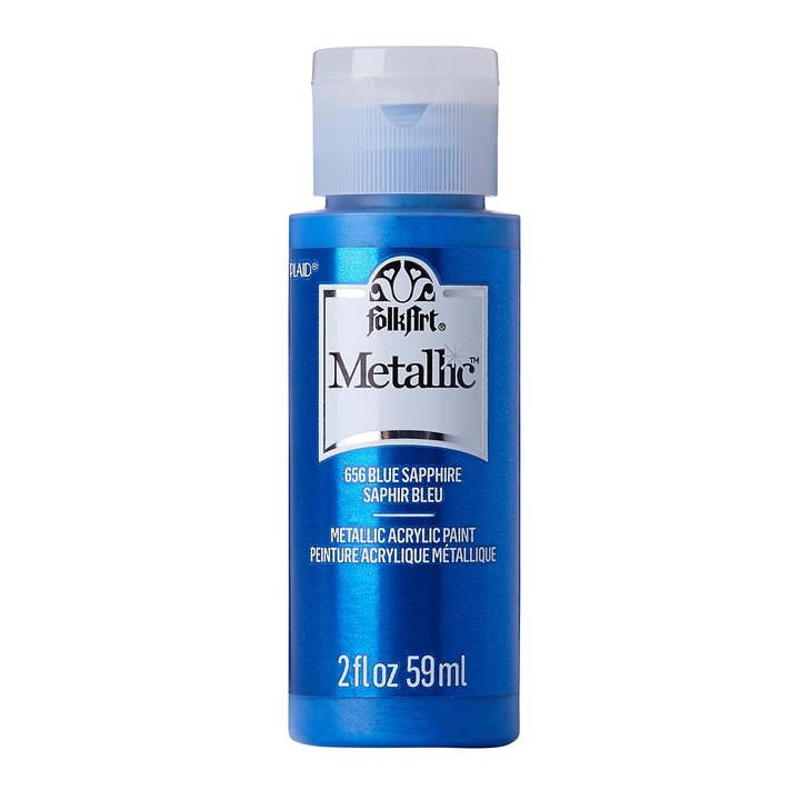 Plaid Crafts - Wholesale Acrylic Paint - FolkArt ® Metallic Acrylic Paint, 2 oz. 50