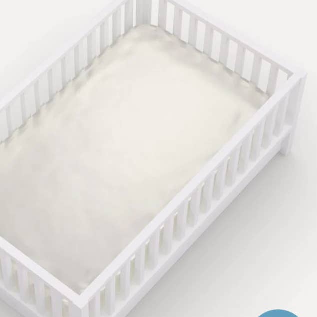 The Big Silk - Wholesale Cot/Crib Sheets - 100% Silk Cot Bed Sheet - Prevent bald spot & soothe eczema