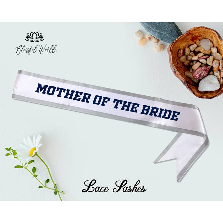 The Blissful - Wholesale Party Favor - Custom Lace Sash Birthday Party Lace Sash Personalized Lace Sash Customize Sash Bridesmaid Sash Custom Bridal Lace Sash Custom Border Sash5