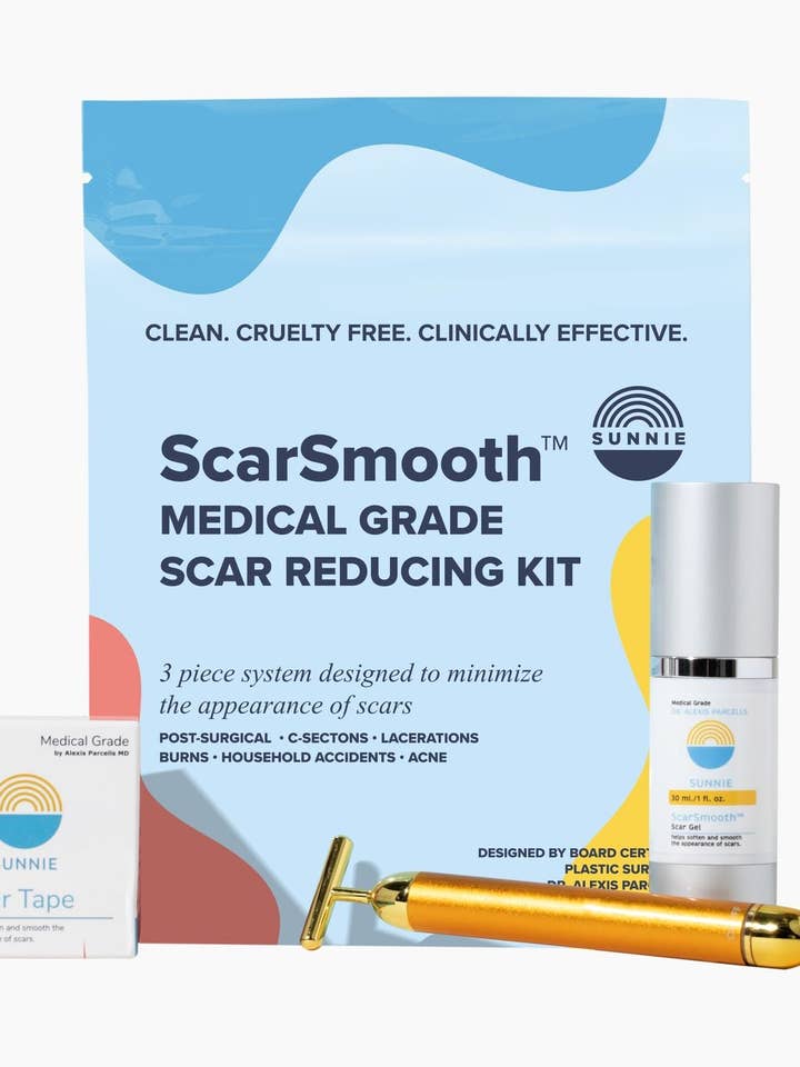 Kit anti-cicatrices de qualité médicale Scar Smooth™ - Pro pour la vente par Sunnie Skincare