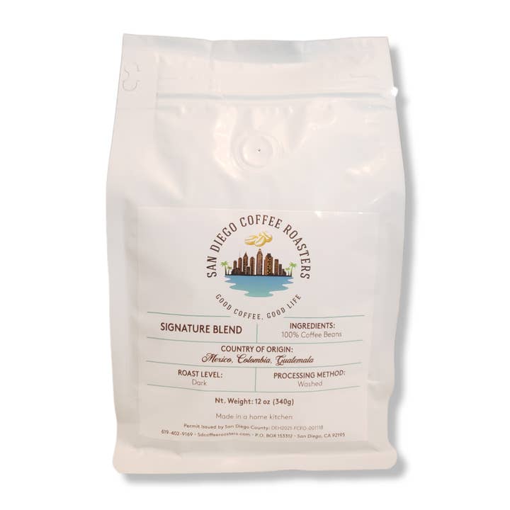Signature Blend for wholesale by San Diego Coffee Roasters