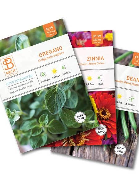 250 Herb Seed Packets (Display Not Included) for wholesale by Bentley Seed Co.