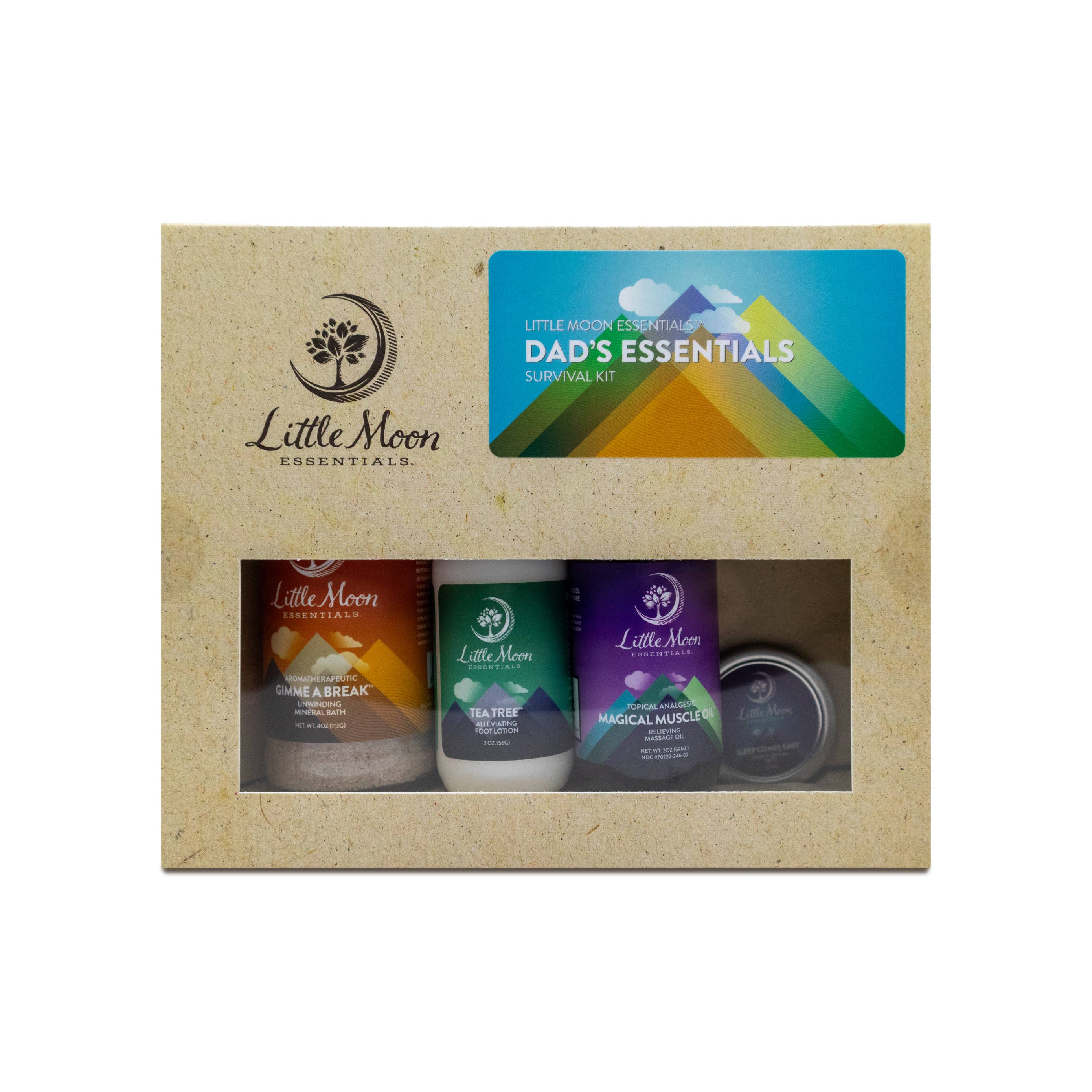Little Moon Essentials - Wholesale Bath & Body Set - Men's - Dad's Essentials Survival Kit, Gift Set2