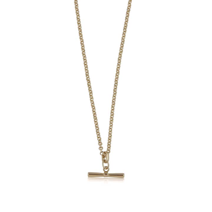 Octavia T-bar Chain Necklace for wholesale by Big Metal London