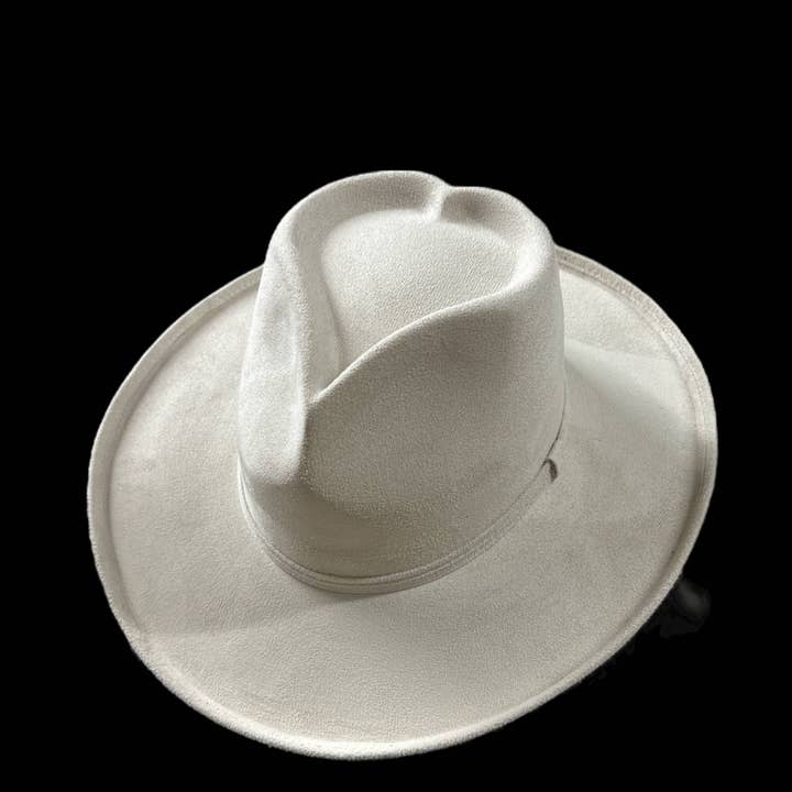 Nati Natash - Wholesale Fedora - Unisex - Rolled Amore Vegan Suede2