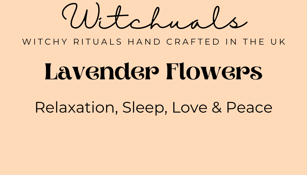 Witchuals - Rituals & Spellwork Apothecary – Großhandel Meditationszubehör – Lavendel2
