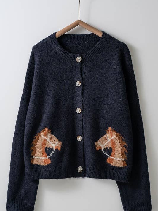 Urban Daizy - Wholesale Cardigan - Women's - Equestrian Dream Cardigan