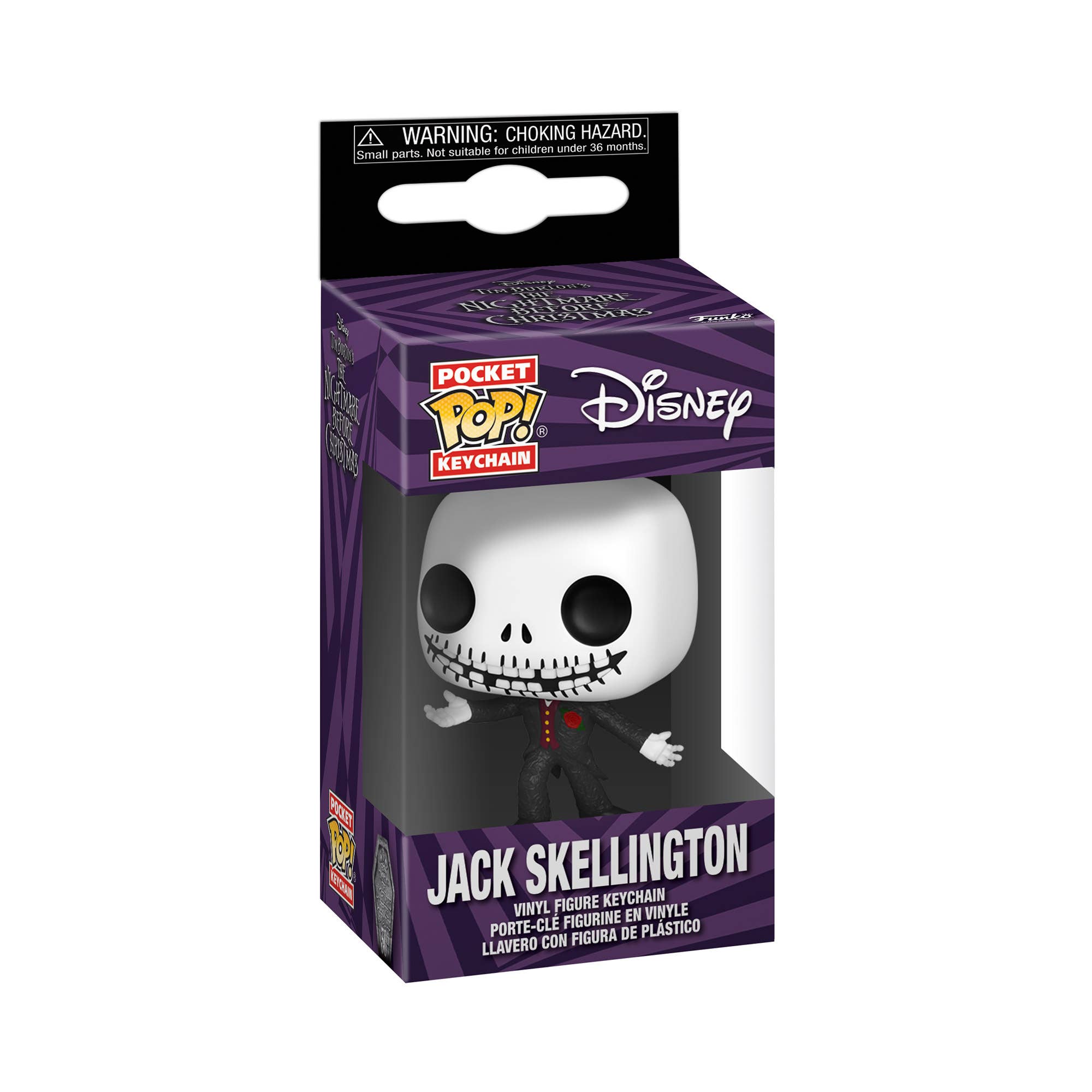 Toysmith - Wholesale Toy Set - Kids - Funko Pocket POP! Keychain: Formal Jack Skellington