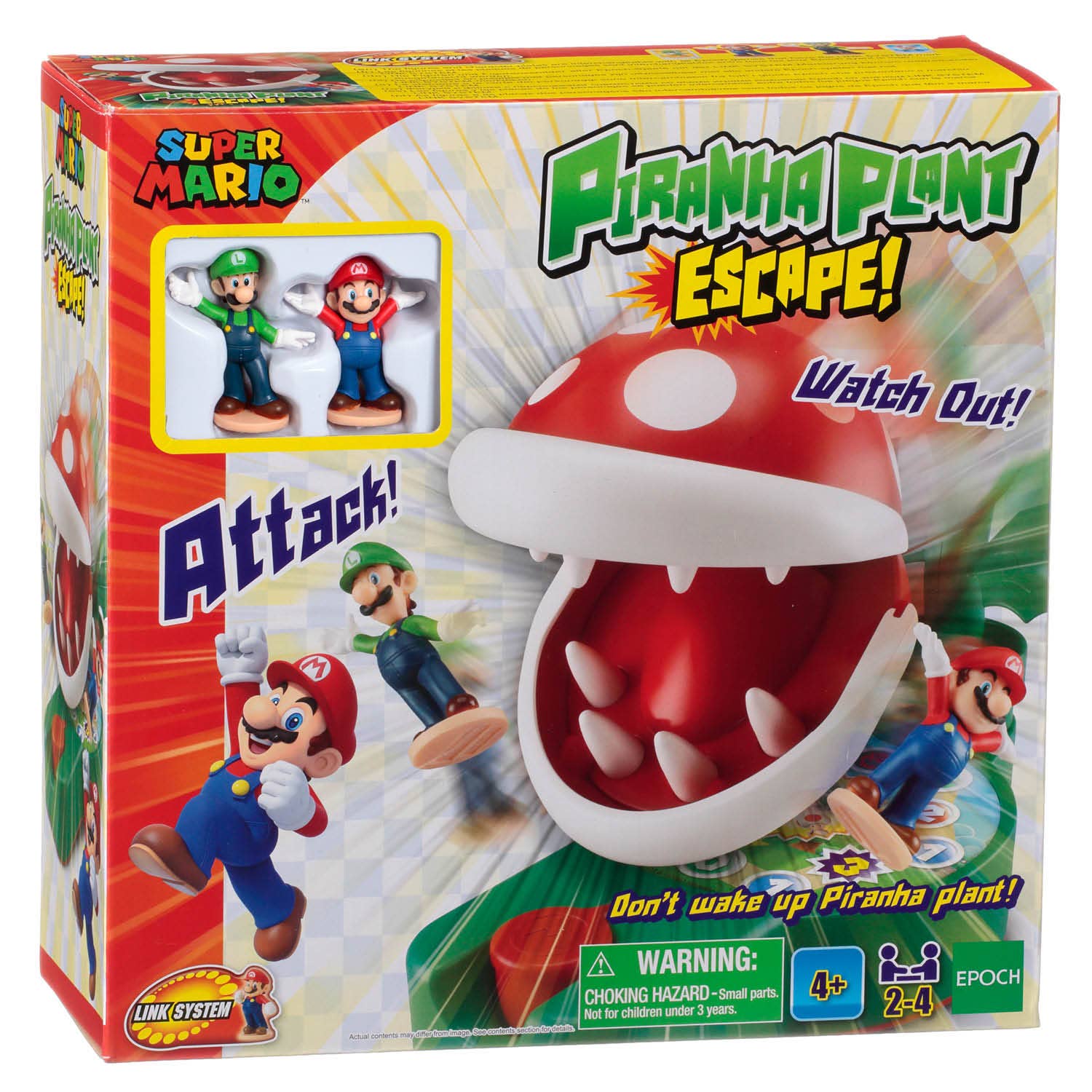 Epoch Everlasting Play - Wholesale Board Game - Epoch Games Super Mario Piranha Plant Escape!, Tabletop Game3