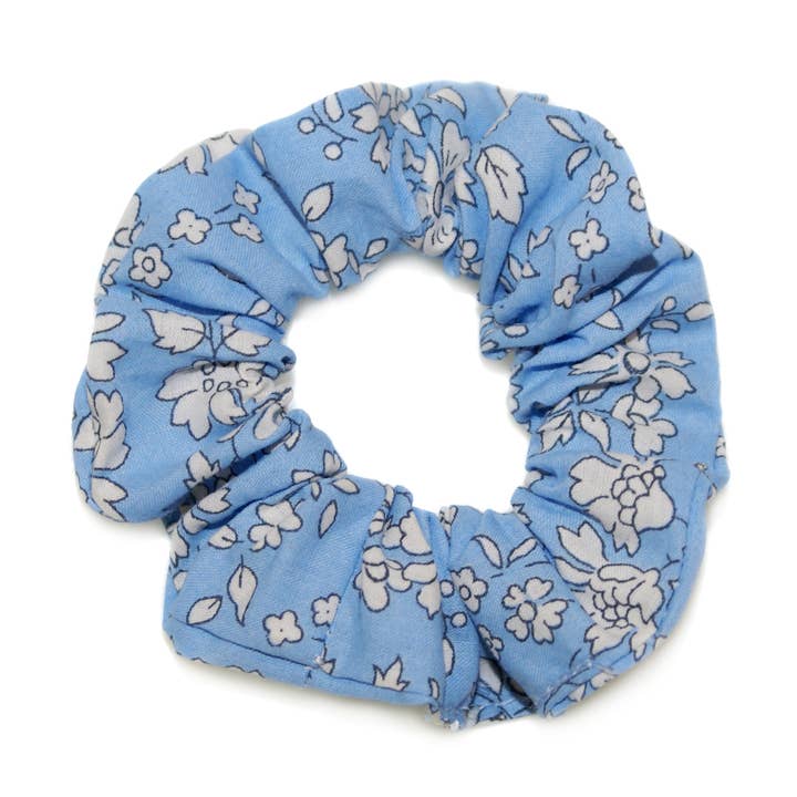 Liberty Capel Scrunchie - GGEL65 BLUE for wholesale by Goody Gumdrops