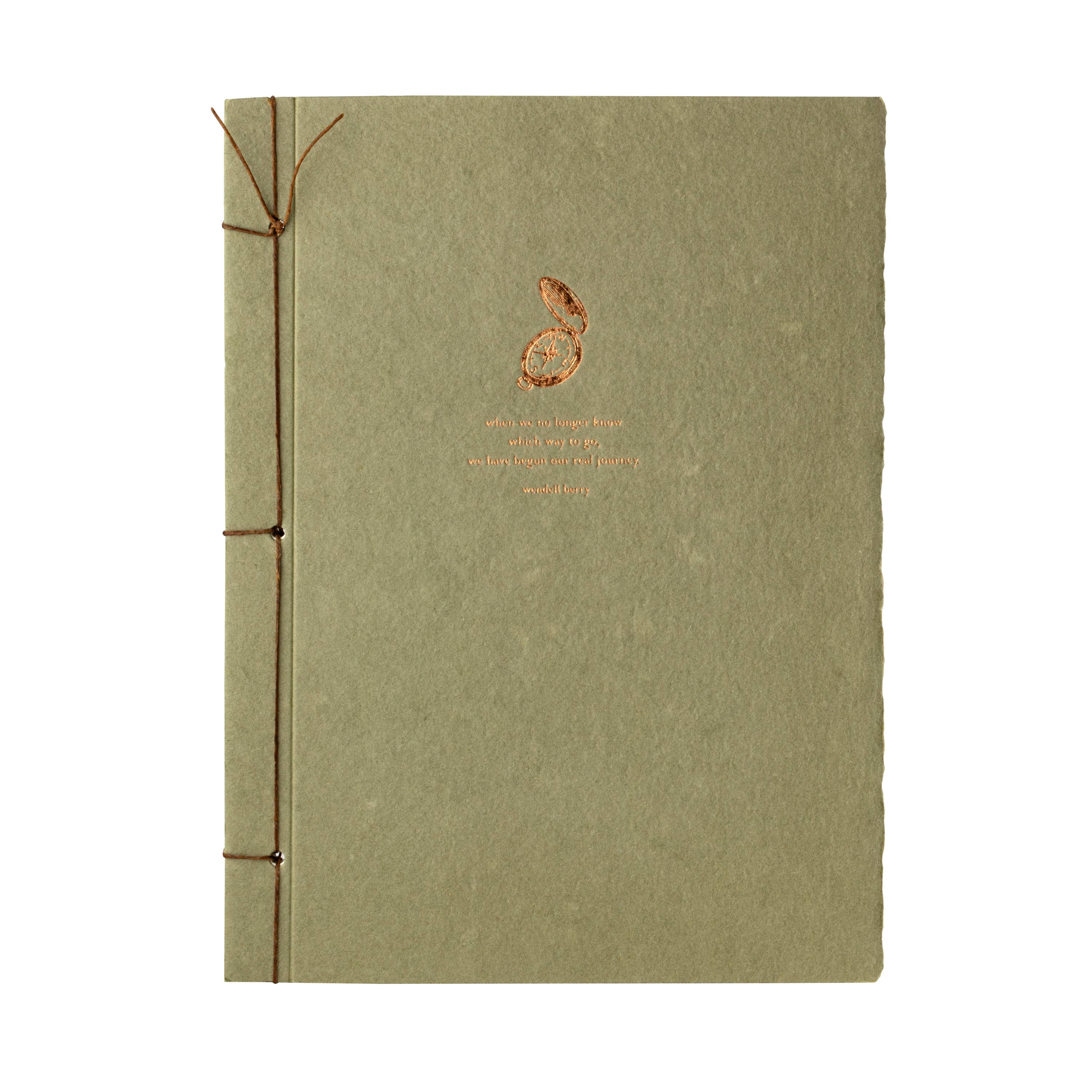 Oblation Papers & Press – Engroshandel Dagbog – Wendell Berry bog med inspiration og bogtryk1