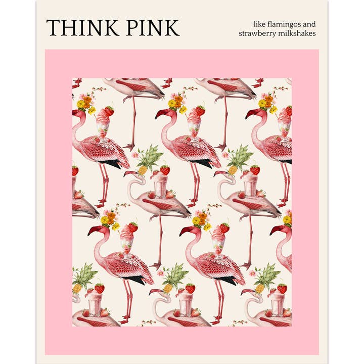 Think Pink Art Print for wholesale by Marci Cheary