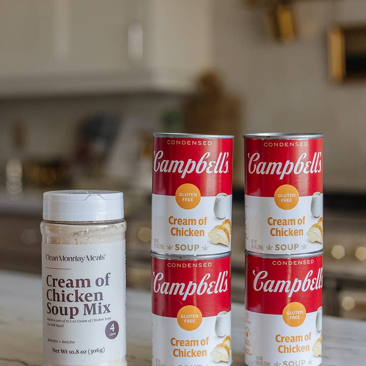 Clean Monday Meals - Wholesale Soup - Cream of Chicken Soup Mix3