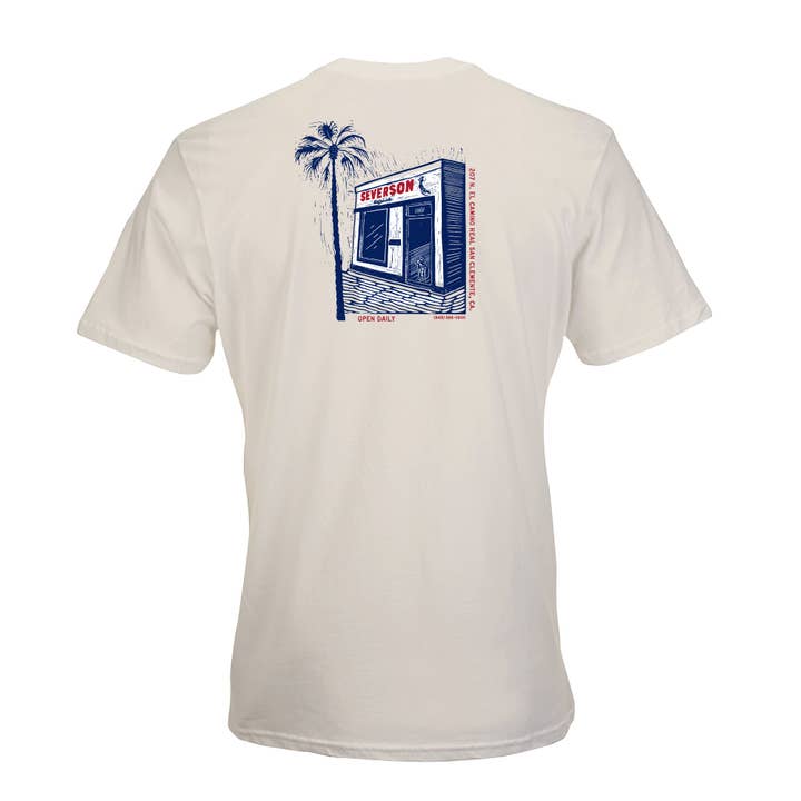 207 SHOP TEE for wholesale by Severson Originals