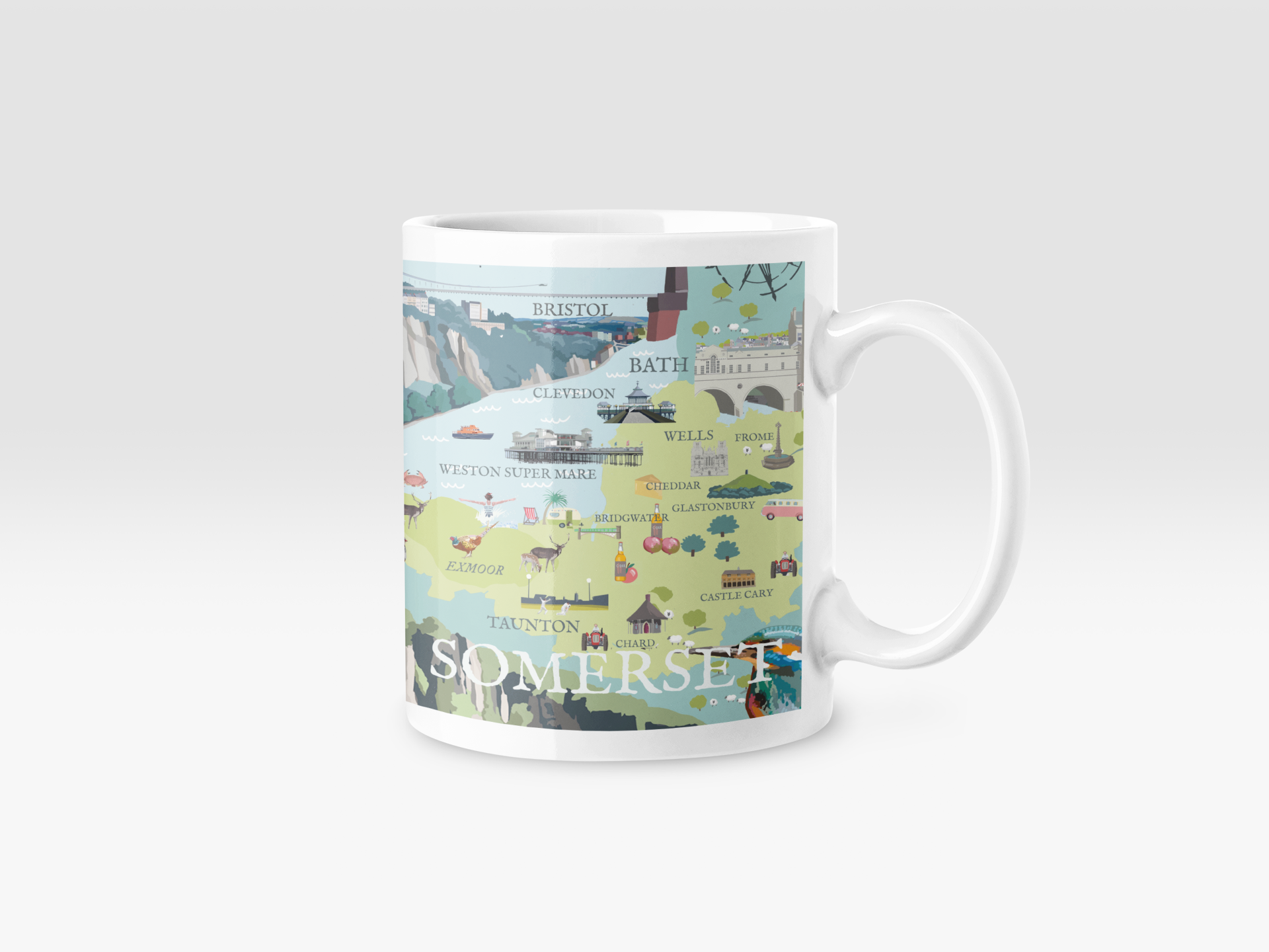 Betty Boyns Designs – wholesale Coffee mug – ILLUSTRATED MAP MUGS47