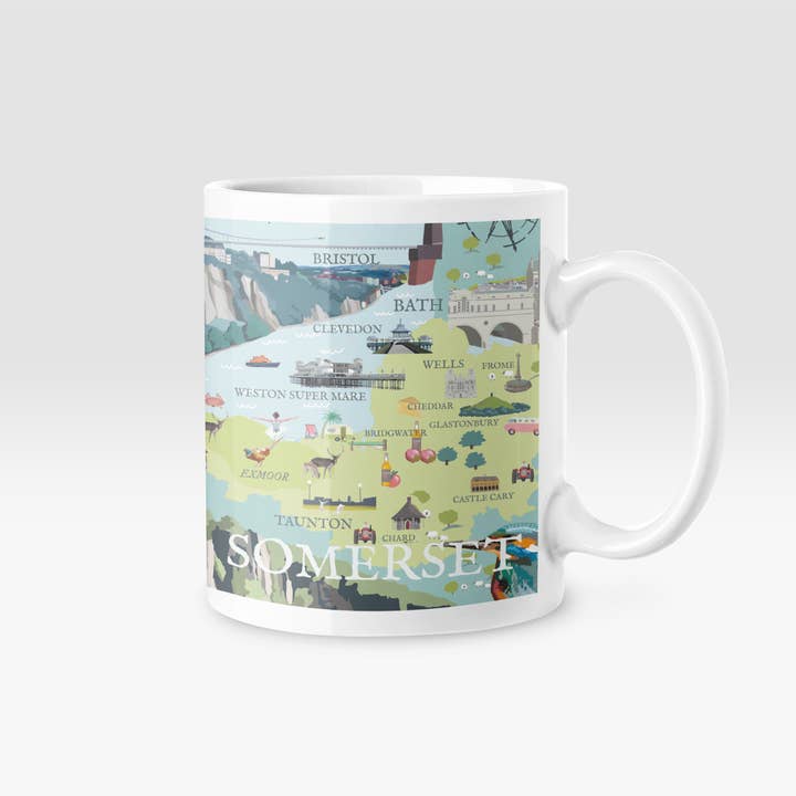 Betty Boyns Designs – wholesale Coffee mug – ILLUSTRATED MAP MUGS47