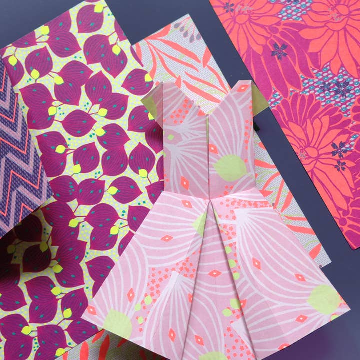 Today is Art Day - Wholesale DIY Craft Kit - Origami kit - Violet by Mon Petit Art5