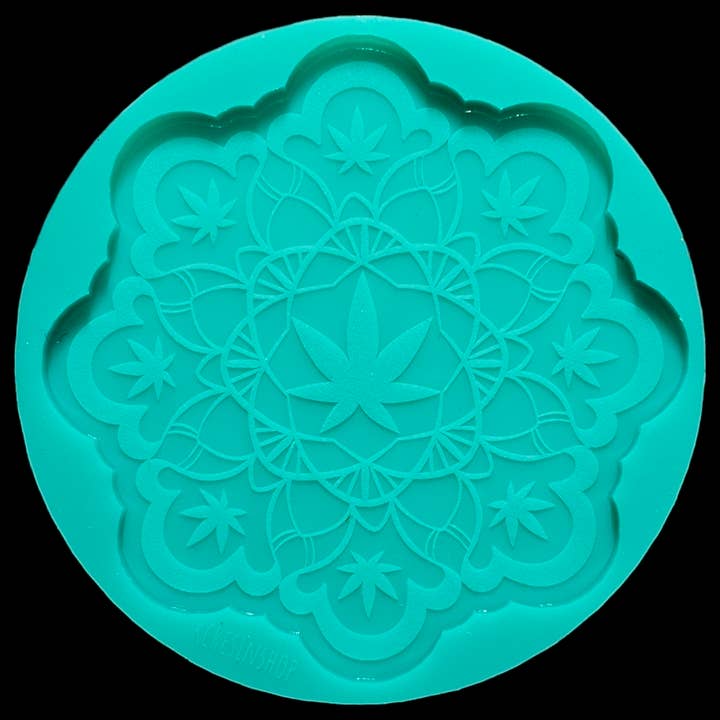 Ogräsmandala-mögel för wholesale av KCRESINSHOP