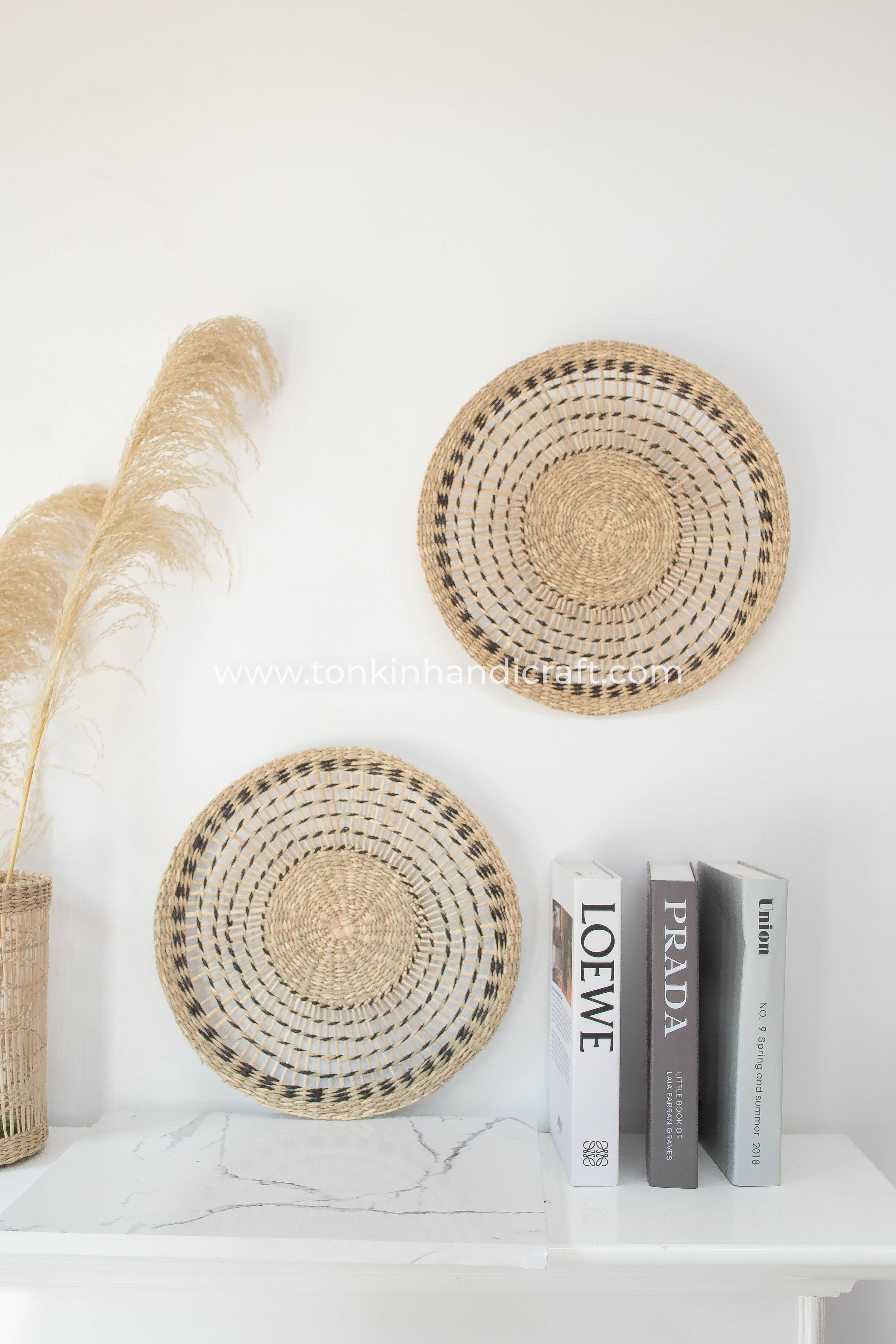 Tonkin Handicraft - Wholesale Wall Accent - Wall Basket Decoration3