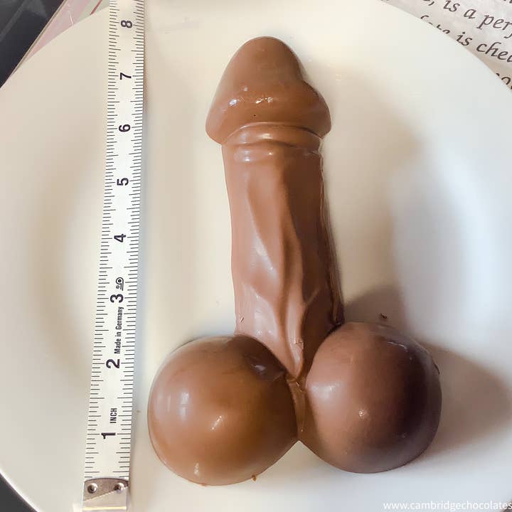 Grote chocolade Willy voor wholesale door Bespoke Chocolates of Cambridge