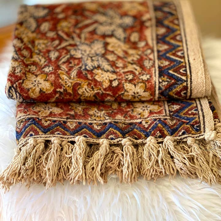 Beautiful Handmade Boho Mud Cloth Throw Blanket For Home for wholesale by Sunny Dzyns