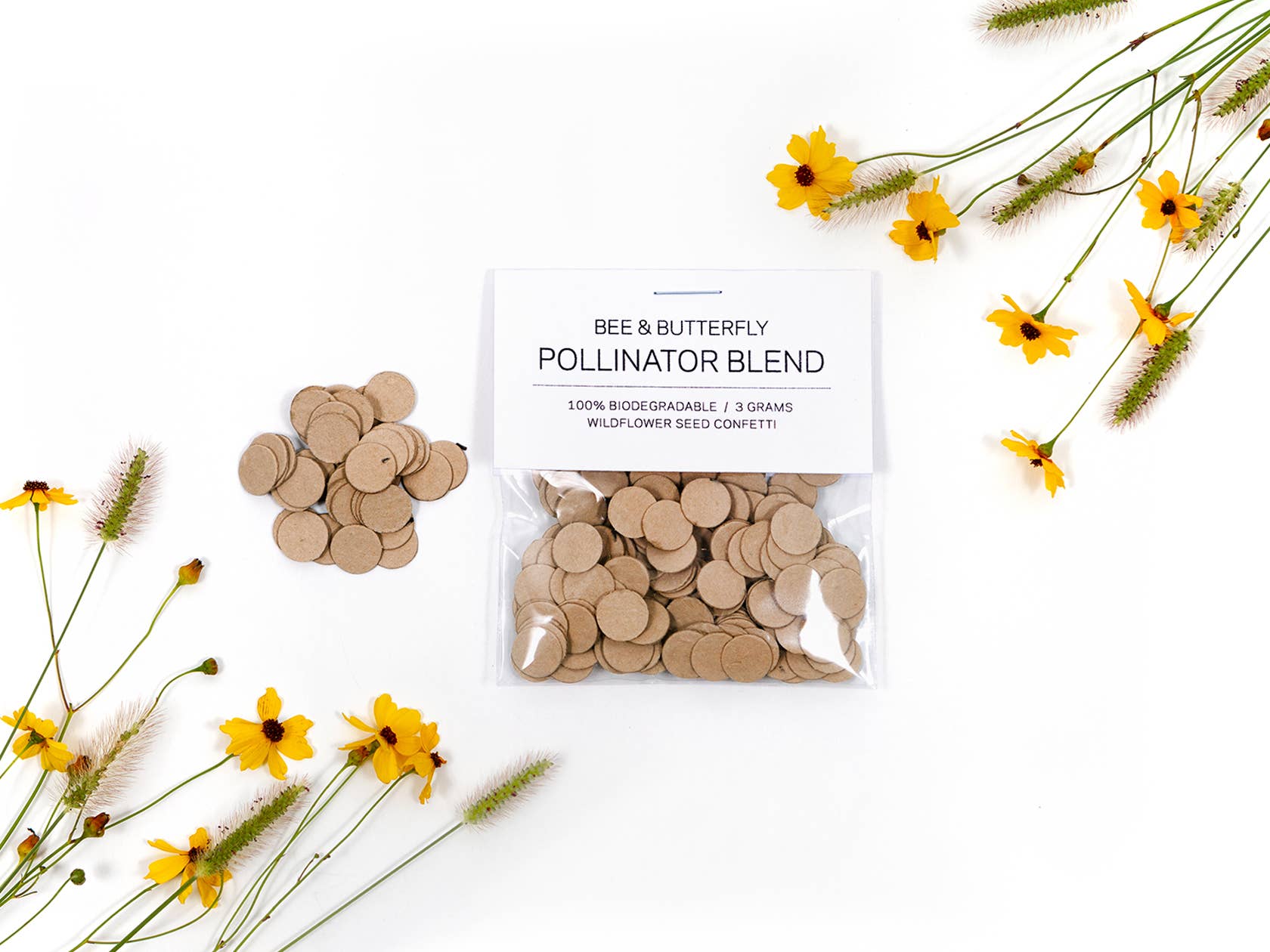 Studio 82° - Wholesale Confetti - Wildflower Seed Confetti - Kraft