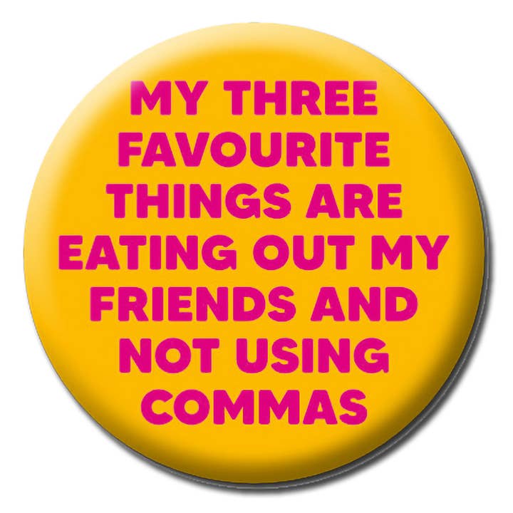 Mine tre yndlingsting Badge for engroshandel hos Dean Morris Cards