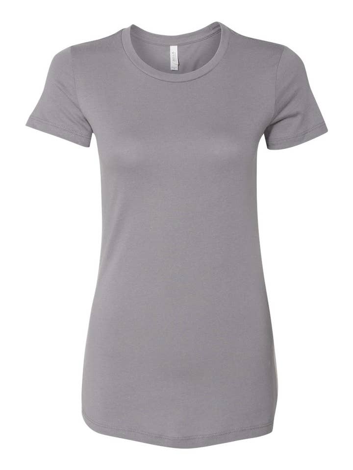 MYES BULK APPAREL - Wholesale T-Shirt - Women's - BELLA+CANVAS Women’s Airlume Cotton Crew T-Shirt38