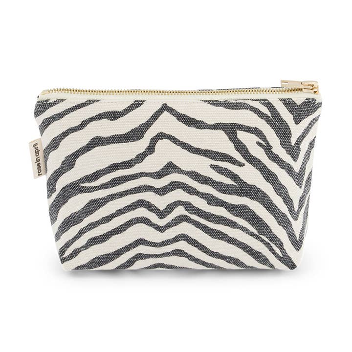 POUCH SOFIA ZEBROU GREIGE for wholesale by Rose in April
