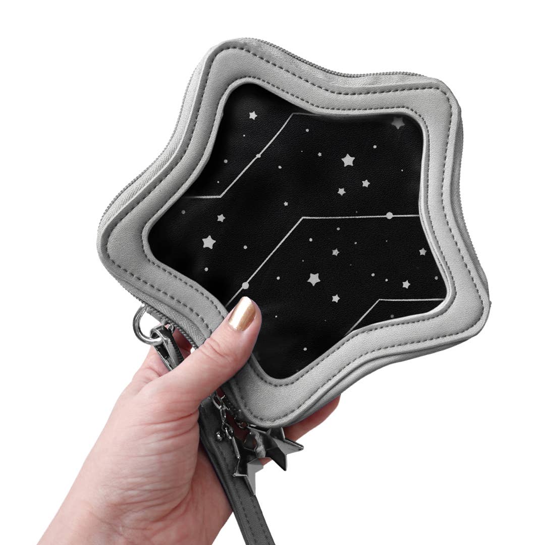 SHOURIMAJO - Wholesale Wristlet - Star Ita-Bag Wristlet (Silver)1