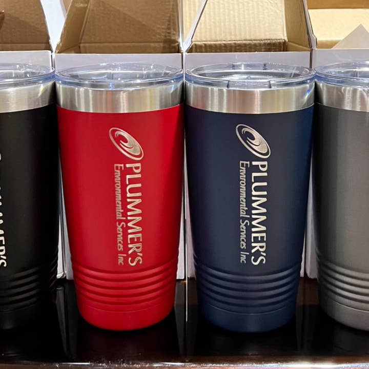 Feather and Birch - Wholesale Insulated Mug/Tumbler - Custom Engraved Tumbler1