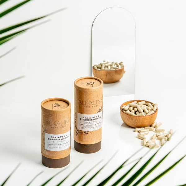 AlchePharma Naturals - Wholesale Oral Supplement/Vitamin - Alkaline Herb Shop Sea Moss & Bladderwrack Supplements 2