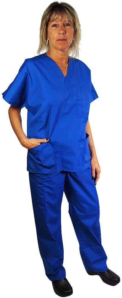 Eastern Off Price - Vendita all'ingrosso Divisa sanitaria - Donna - Set di scrub Natural Workwear Uniform 38753 blu2