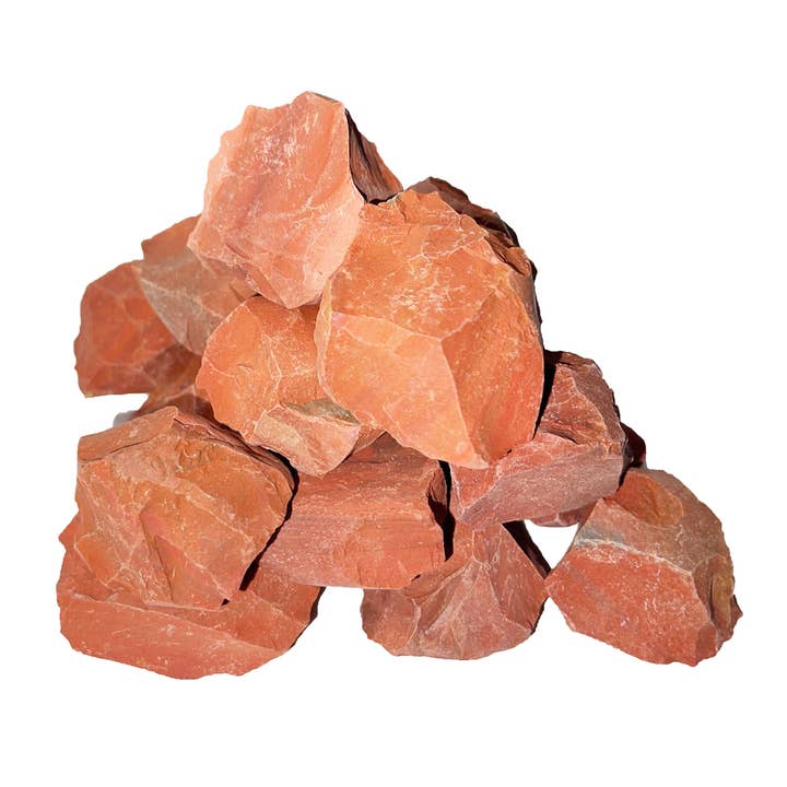 Red Jasper Rough Stones - 1Kg for wholesale by France Mineraux
